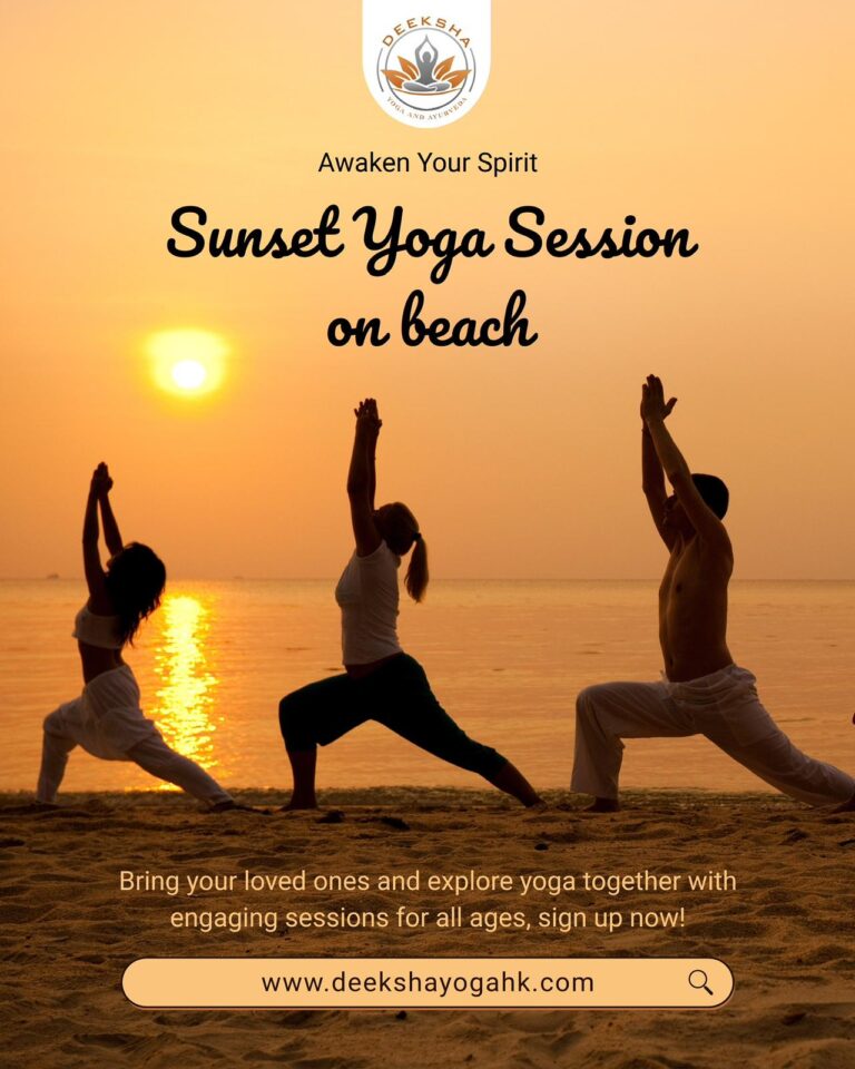 Read more about the article Sunset Yoga Session on Beach